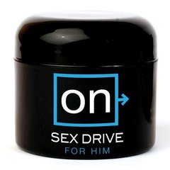 Крем для повышения либидо у мужчин Sensuva ON Sex Drive for Him (50 мл) с натуральными экстрактами