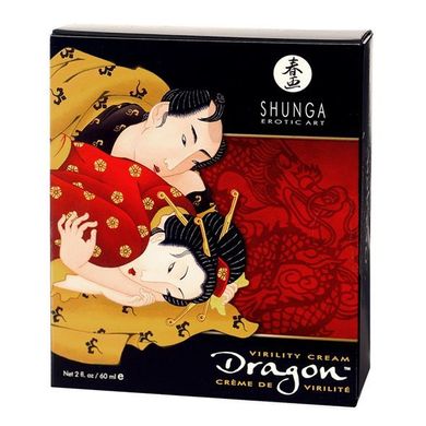 Стимулювальний крем для пар Shunga SHUNGA Dragon Cream (60 мл), ефект тепло-холод і поколювання