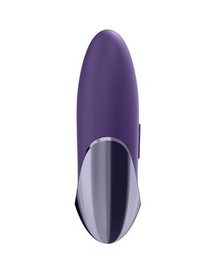 Потужний вібратор Satisfyer Lay-On — Purple Pleasure, водонепроникний,15 режимів роботи