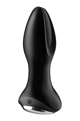 Анальна смарт- Вібропробка з перловим масажем Satisfyer Rotator Plug 2+ Black