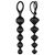 Набор анальных бус Satisfyer Beads Black, силикон, макс. диаметр 3,3 см и 3,5 см