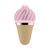 Мороженка спиннатор Satisfyer Lay-On - Sweet Treat Pink/Brown, 10 режимов работы, водонепроницаемая