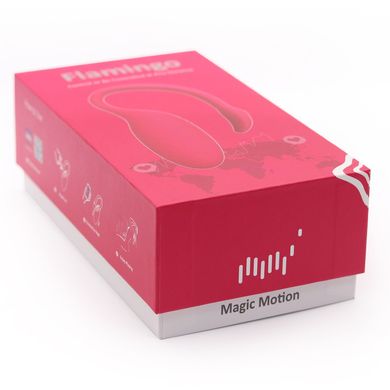 Смарт-віброяйцо Magic Motion Flamingo зі стимулятором клітора, 3 різновиди вправ Кегеля